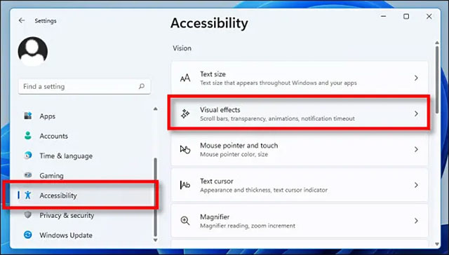 Cách thiết lập luôn hiển thị thanh cuộn (scrollbar) trong Windows 11