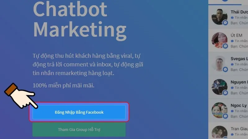 Cách tạo Chatbot cho fanpage Facebook miễn phí