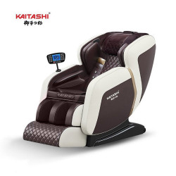 Ghế mát xa: Ghế massage toàn thân cao cấp Kaitashi KS-125 BROWN-BEIGE