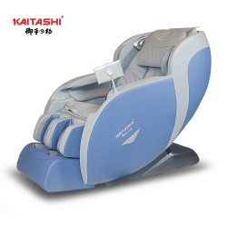 Ghế mát xa: Ghế massage cao cấp Kaitashi KS-155 Blue-Grey