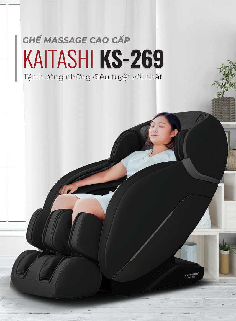 ghế massage Kaitashi KS-269 Black