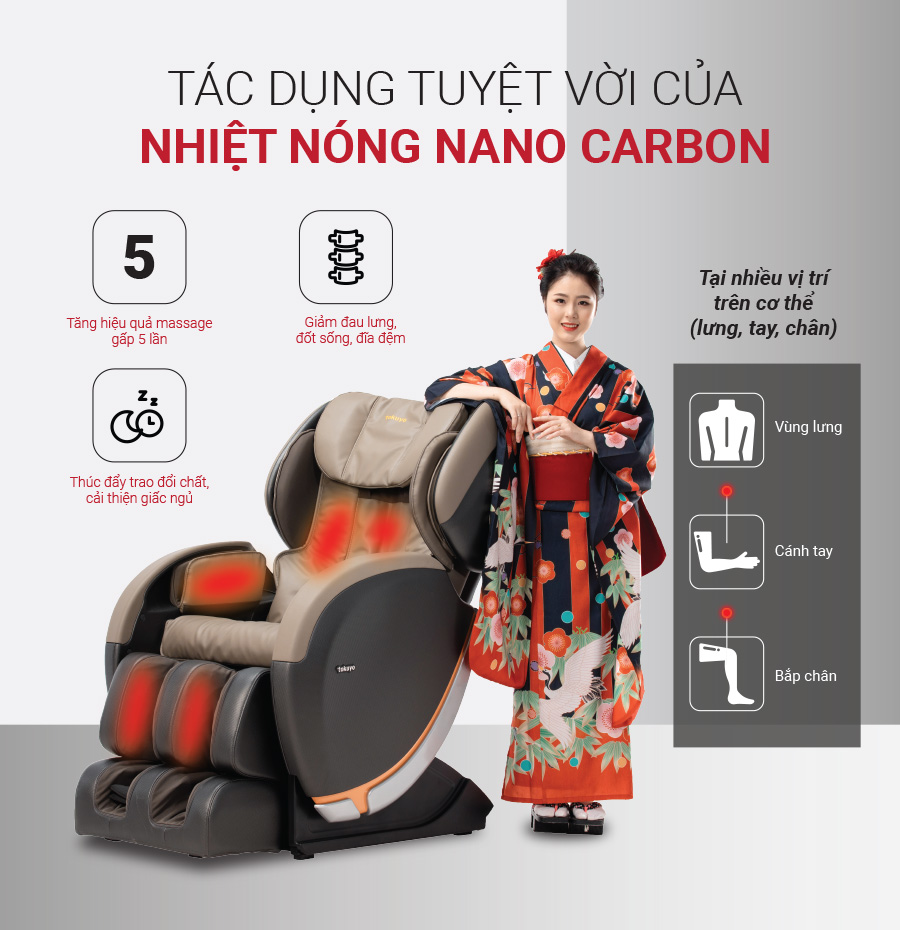 Ghế Massage Tokuyo JC-3680 (Made in Japan)