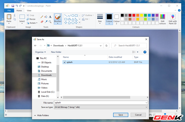 Cá nhân hóa logo khởi động của Windows 10