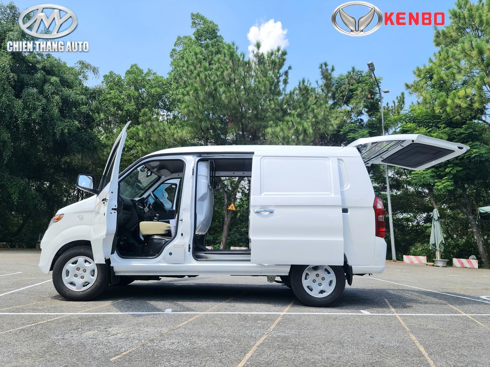 Xe ô tô tải van KENBO 2 chỗ 945 kg, Xe ô tô tải van KENBO 2 chỗ, Xe ô tô tải van KENBO, Xe ô tô tải van, ô tô kenbo
